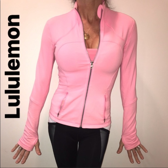 lululemon athletica Tops - Lulu lemon pink Sz 2 jacket